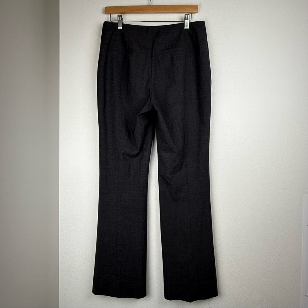 MM Lafleur Gray Melange The Clooney Trouser Pants Tropical Wool - Picture 8 of 12